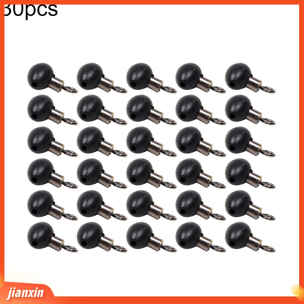 (In Stock) 10 /20 /30 /40Pcs Fishing Tackle Zip Slider Beads Putar Pulley Klip Line Rigs
