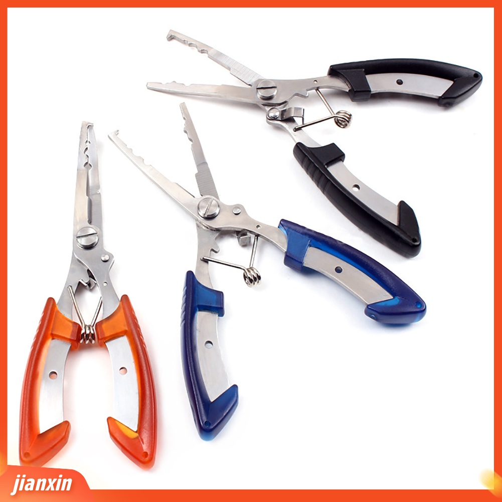 (In Stock) Tang Pancing Stainless Steel Gunting Pemotong Garis Lepas Hook Tackle Tool