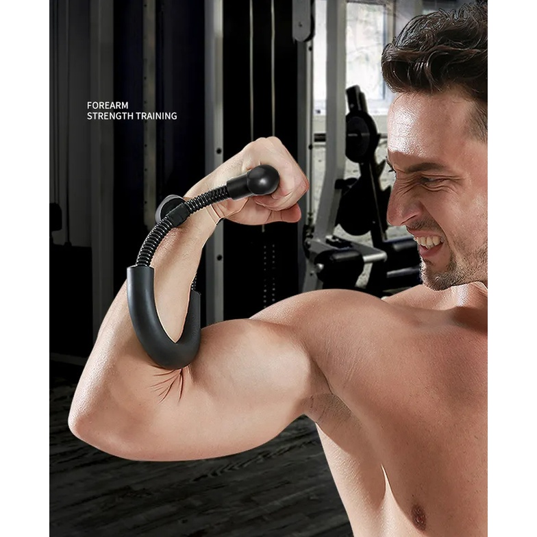 Power Wrist Exercise Foream Flexor Alat Olahraga Pergelangan Tangan Forearm Fitness Gym