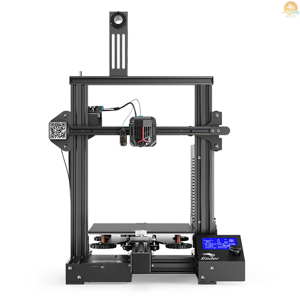 In Stock Creality Ender-3 Neo Desktop 3D Printer FDM 3D Printing 220*220*250mm/8.6*8.6*9.8in Build Size Dengan Full Metal Extruder Carborundum Glass Platform Dengan CR Touch Auto Level