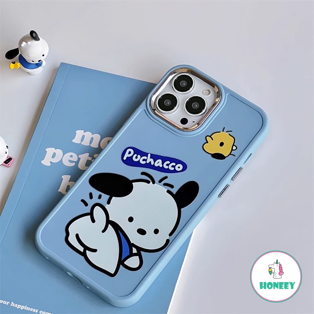 Kartun Lucu Puppy Phone Case Kompatibel Untuk iPhone 14 Pro Max13 12promax Case iPhone 11 Pro Max7 8Plus Xr Lembut TPU Shockproof Back Cover