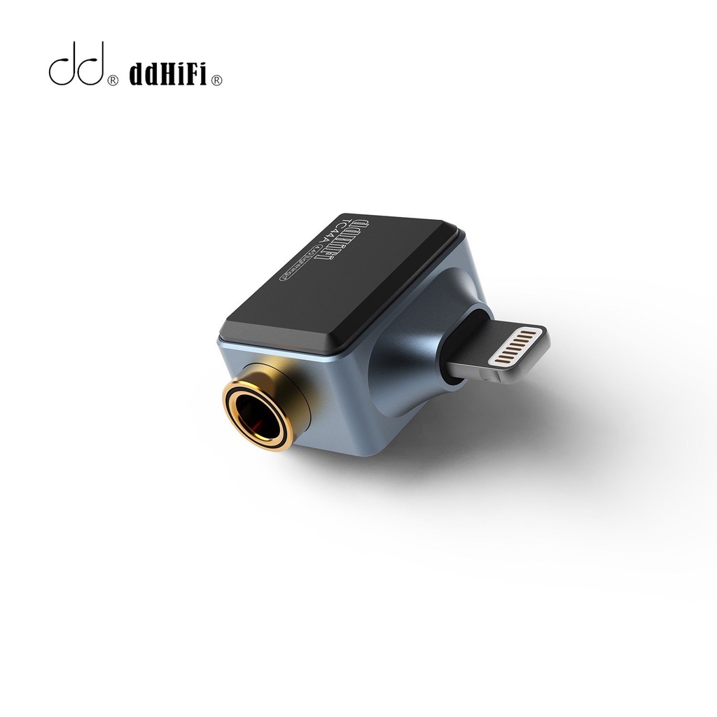 Dd DDHiFi TC44A Type-C Lighting To 4.4mm HiFi Audio Adapter USB Converter Untuk Ponsel Android Hi-res DAC 32bit/384kHz DSD 256