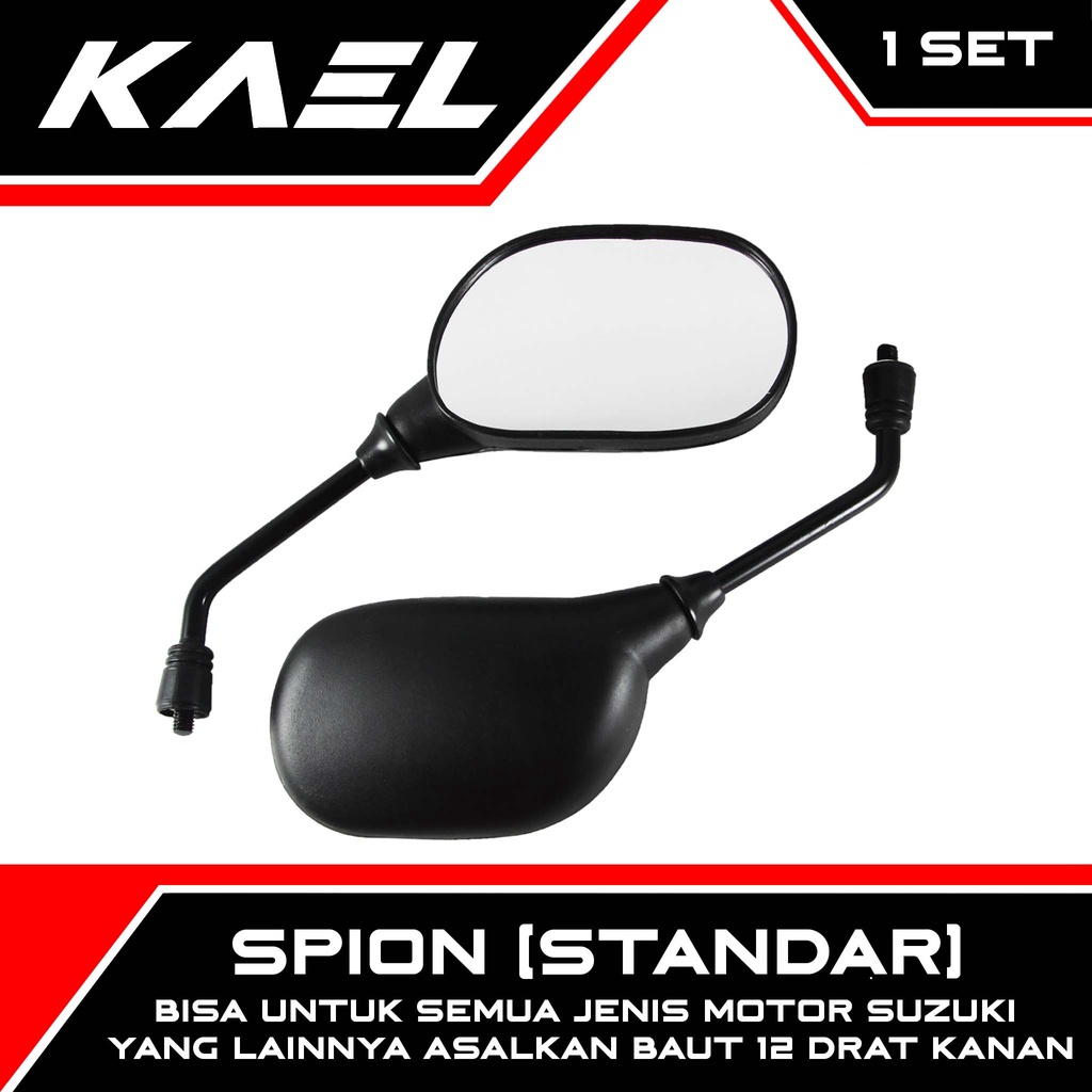 Spion Standar Smash R Titan & Tornado GS GX & RC 100 & Shogun 110 Kebo 125 New SP FL Sepion Kaca Mir