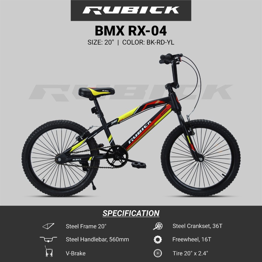 Sepeda anak BMX 20 inc bisa buat anak 7 tahun ke atas