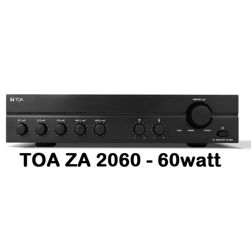 Ampli TOA ZA 2060 Amplifier masjid 60watt
