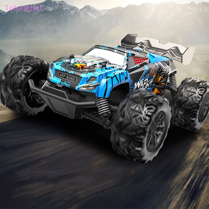 Tolonghot&gt; 20KM/H Power Motor 2.4G RC Drift Mobil Truk Independen Peredam Kejut Anti Tabrak Vehical Dewasa Mainan Anak Hadiah Remote Control Mobil Sumur