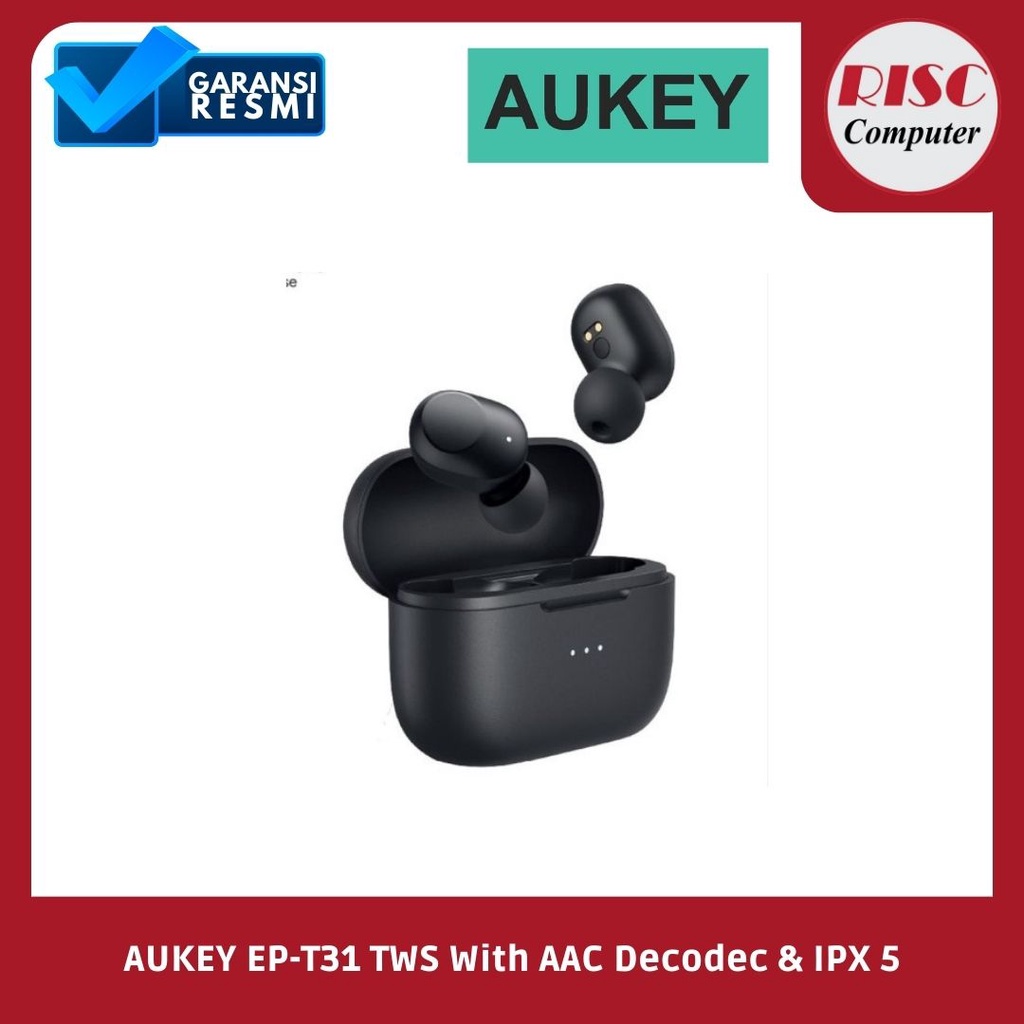 TWS AUKEY EP-T31 Wireless Charging Earbud Headset Bluetooth