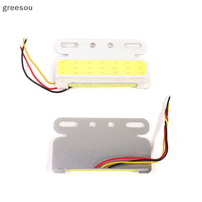 Greesou 12V 24V Lampu Belok Truk Sidelight Dekorasi Lampu Sinyal Lampu Samping ID