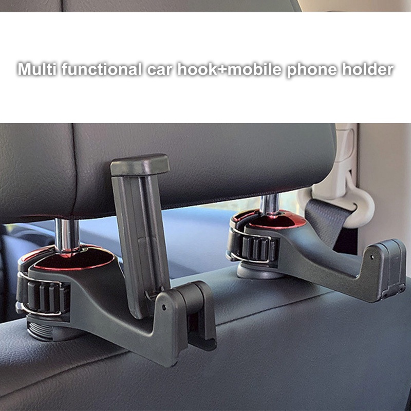 Wy Pengait Sandaran Kepala Kursi Mobil Headrest Otomotif Handbag Holder Gantungan Organizer