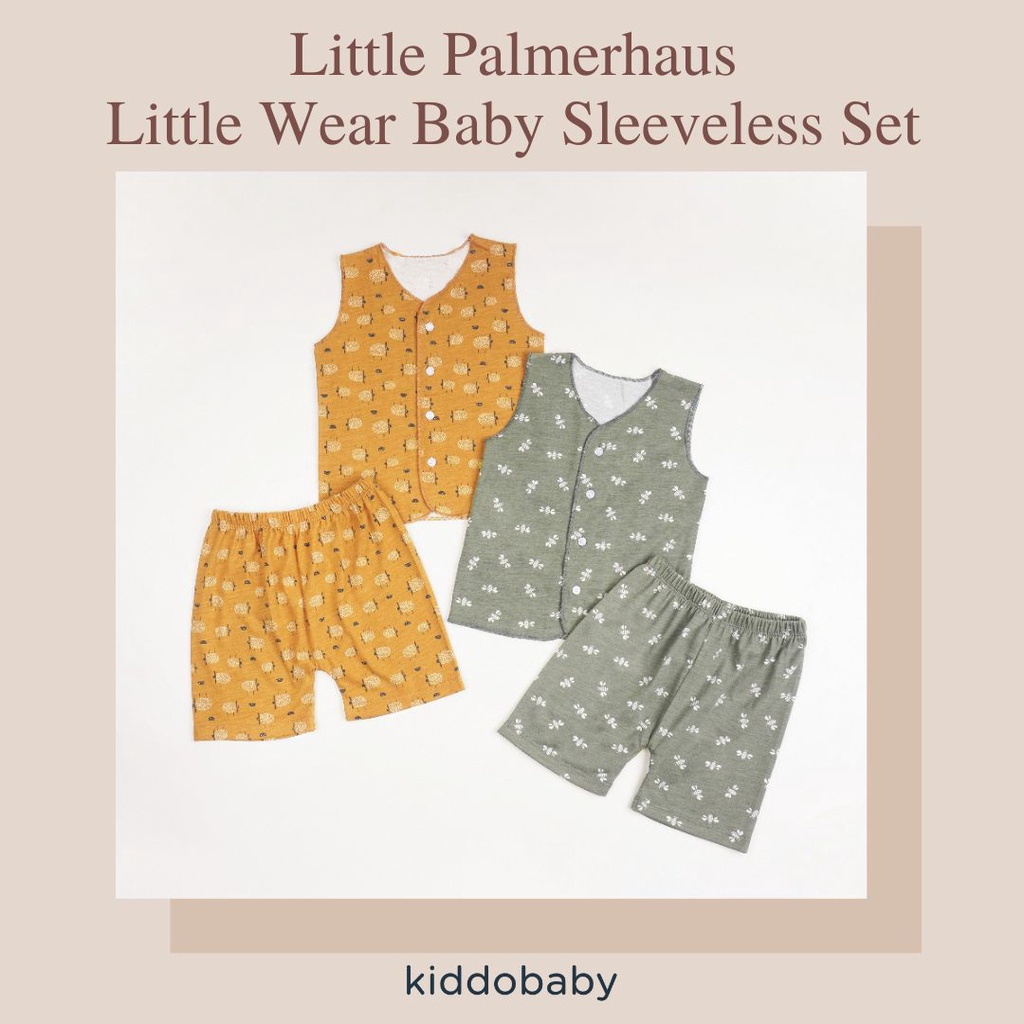 Little Palmerhaus Little Wear Baby Sleeveless Set | Pakaian Bayi