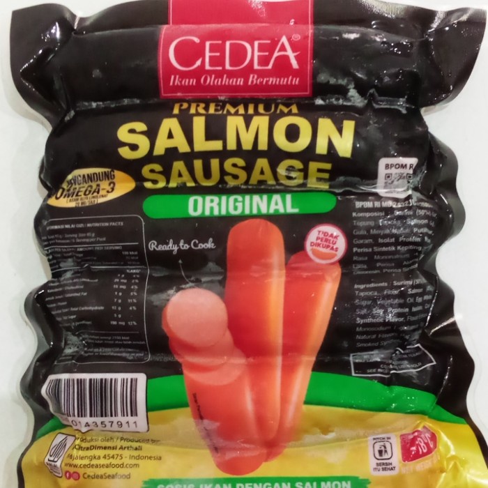 

Cedea Sosis salmon 390 gr