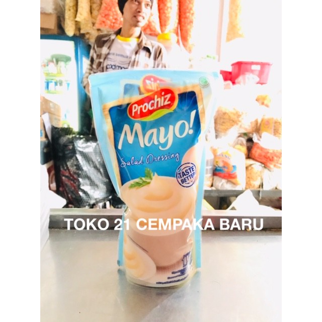 

Prochiz MAYO Refill 1 Liter | Prochiz Mayonese Mayonais Mayonnaise 1Liter 1000ml 1000 ml Murah Promo