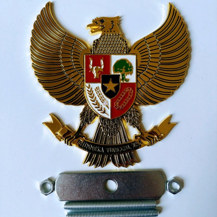emblem grille logo garuda pancasila