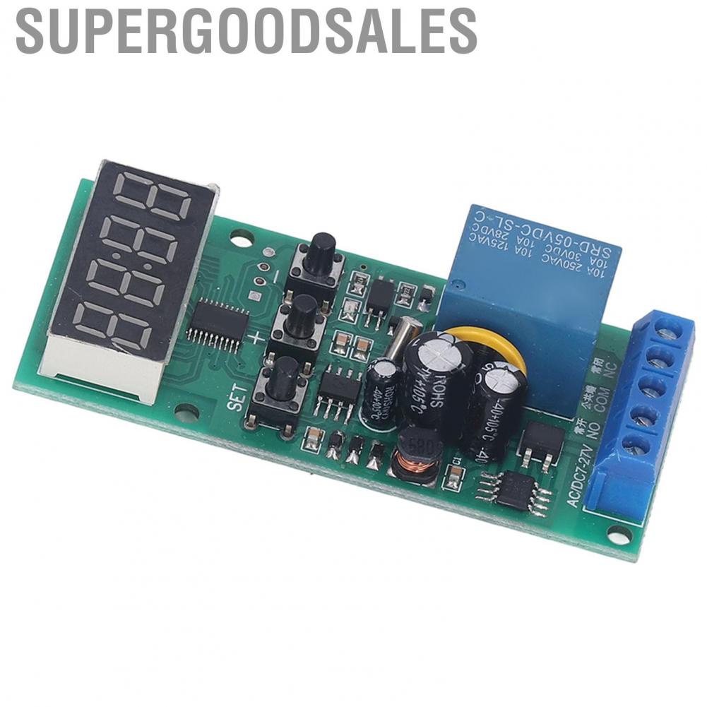 Supergoodsales Real Time Timing Switch Relay Module  Synchronization Circuit Board Power Off Memory Clear Concise Interface for Control
