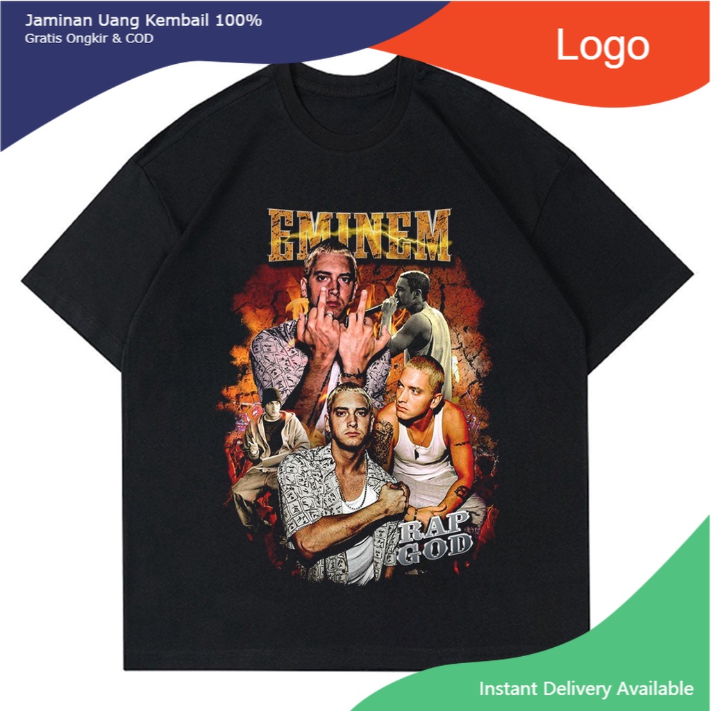 KAOS VINTAGE EMINEM | T-SHIRT BAJU RAP TEE EMINEM | KAOS RAPPER | BAJU VINTAGE | BAJU EMINEM