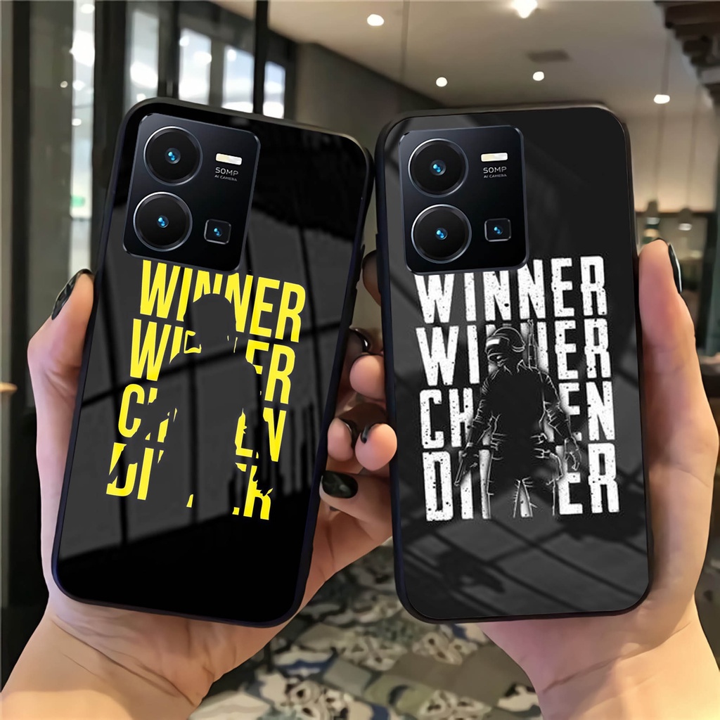 Softcase Glass VIVO Y35 2022 - GK33 - Case HP VIVO Y35 2022 - Case VIVO Y35 2022 - Kesing HP VIVO Y3