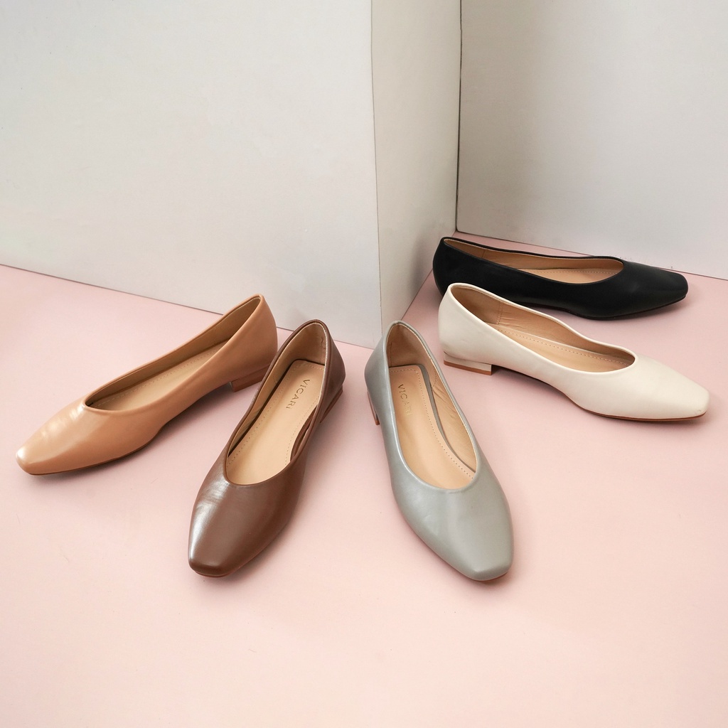 Vicari Sepatu Wanita Flat Slip On Casual Florance - V1FA2003