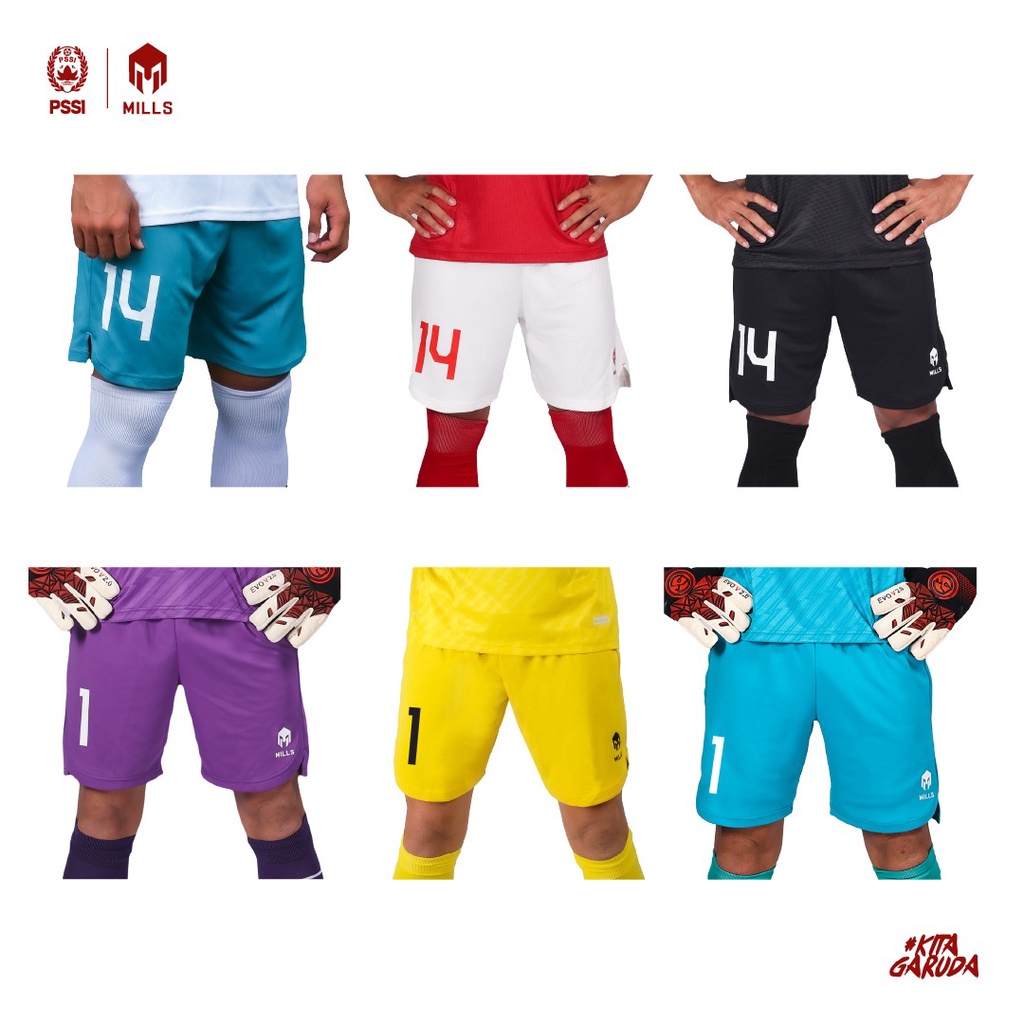 MILLS Nomor Nameset Costume Celana Jersey 2022