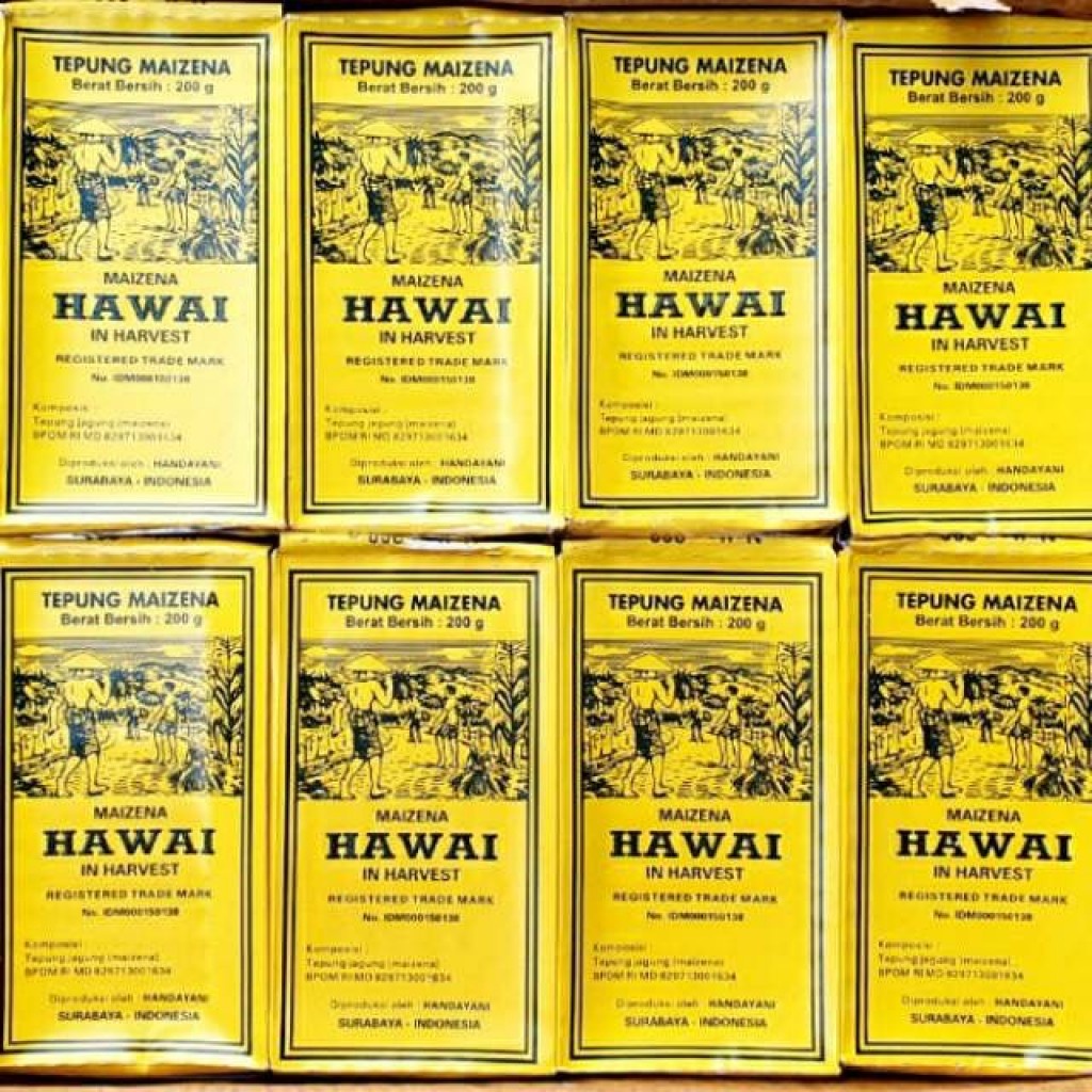 

Tepung Maizena Hawai 200gr