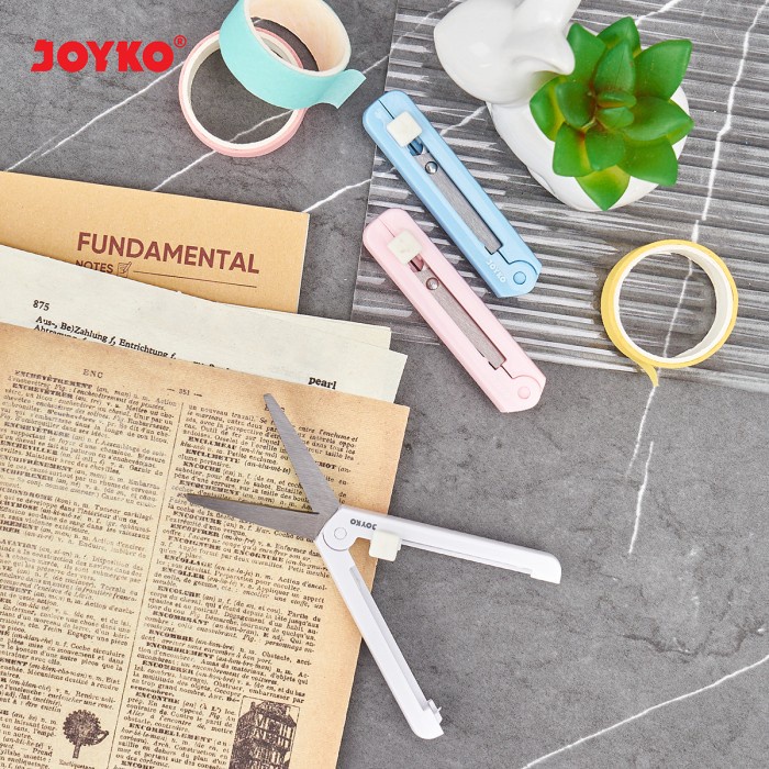 

GUNTING MINI PORTABLE SCISSORS JOYKO SC-23 | GUNTING PORTABLE | GUNTING SAKU | GUNTING LIPAT