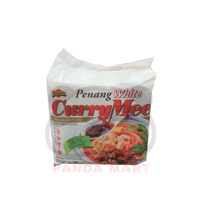 

Ibumie Penang White Curry Mee Instant / Mie Kari Maaysia