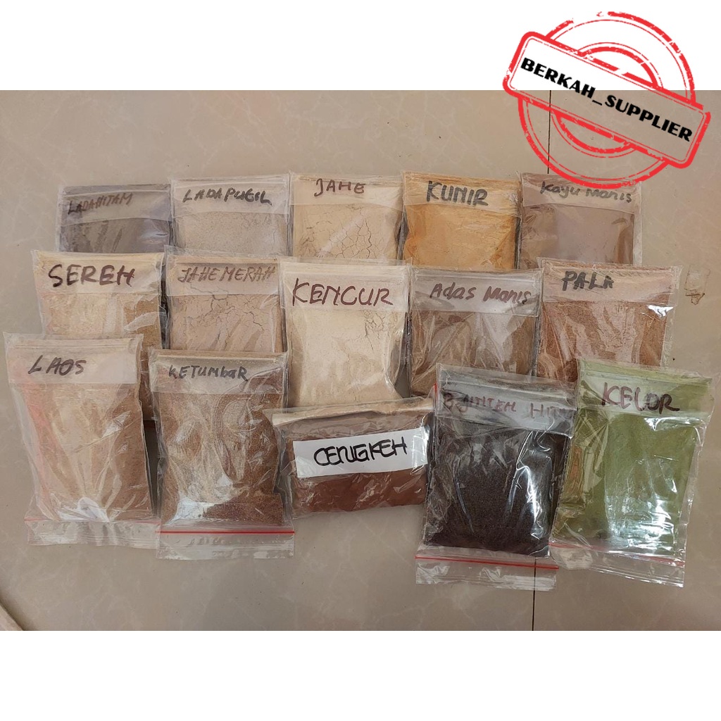 

Aneka Bumbu Rempah bubuk 500gr- REMPAH BUBUK 500GR