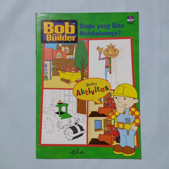 Buku anak Bob the builder