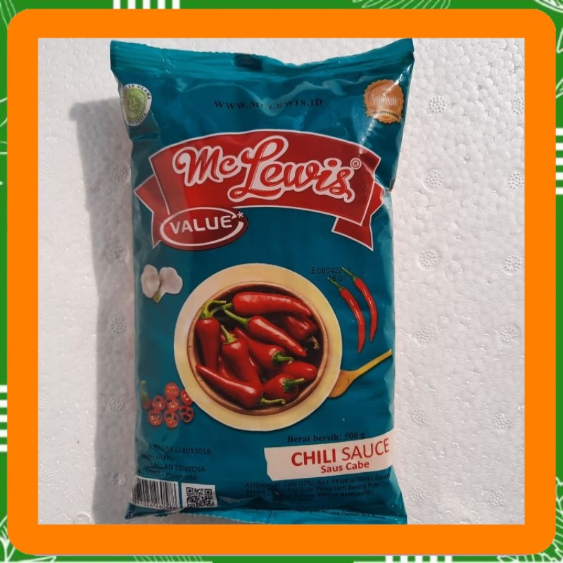 

Saus cabe mc lewis 500 gram chili sauce saos Best Seller