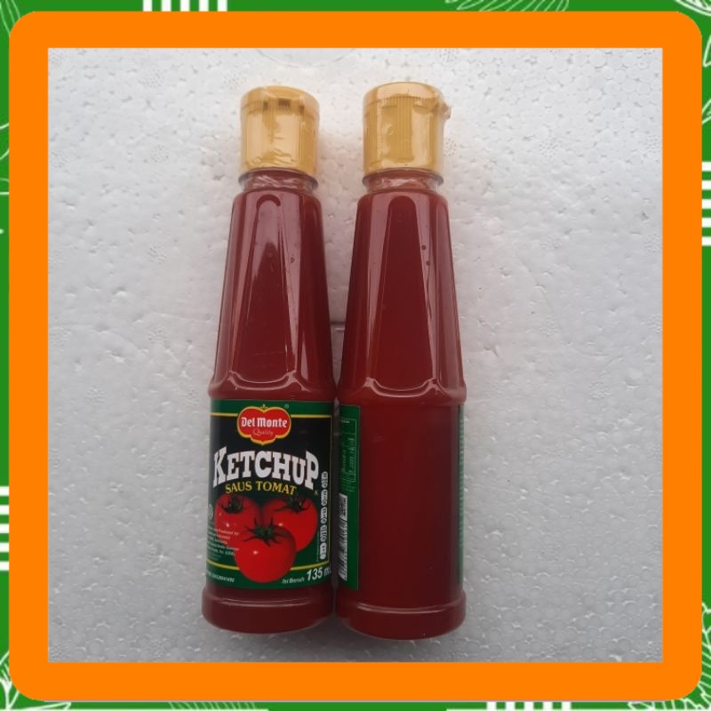 

DELMONTE TOMAT BOTOL 135 GR. TOMATO KETCHUP 140 GR saus saos sauce Best Seller