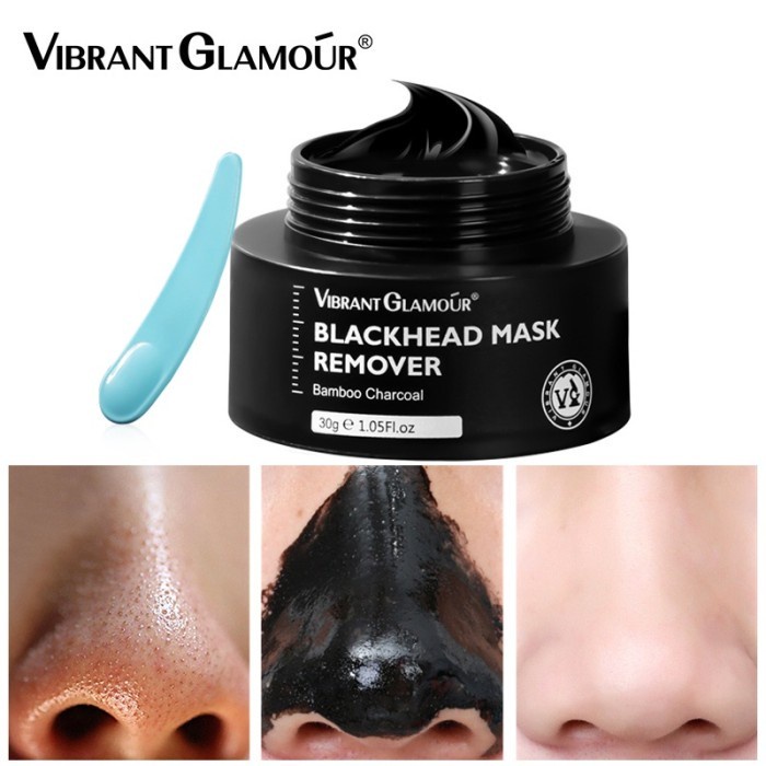 VIBRANT GLAMOUR Masker Arang Wajah Komedo/ Masker Wajah Pria Wanita