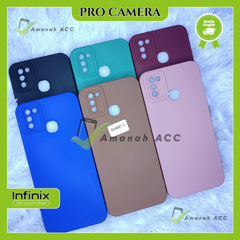 Softcase Macaron INFINIX SMART 5 Case Full Color