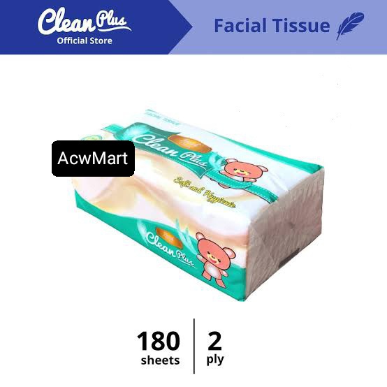 acwmart2 Promo AcwMart  Clean   Plus Tissue 180 Nice Facial  murah halus lembut Tissu Surabaya Bukan