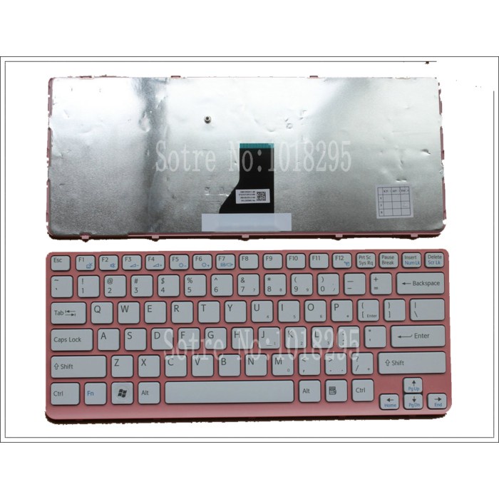 KEYBOARD SONY VAIO SVE 14 SVE14 SVE 14 SVE141C11L SVE141D11L SVE141J11W SVE14111ELW SVE1412AYCW PINK