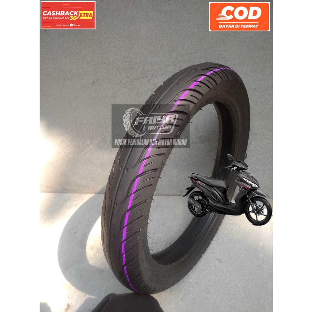 Ban Motor tubeless standar  VARIO 110 LED  depan ukuran 80/90 , Ring 14 FEDERAL FT 235