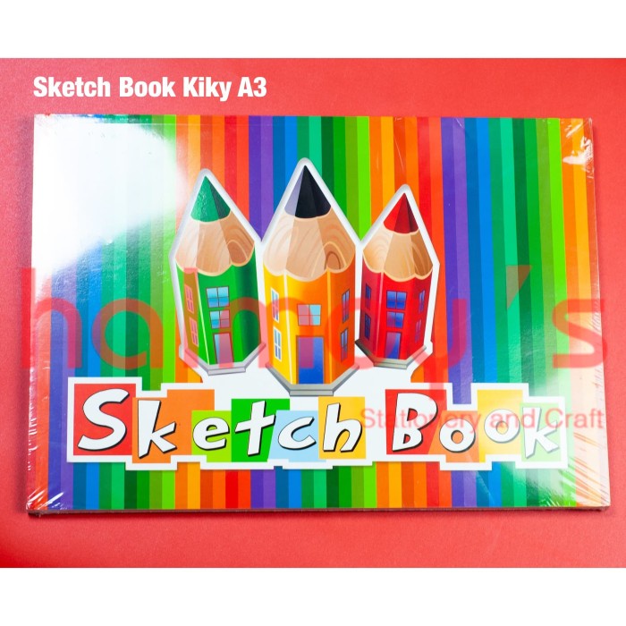 

SKETCH BOOK / BUKU SKETSA / GAMBAR KIKY A3 150 GSM 50 LEMBAR