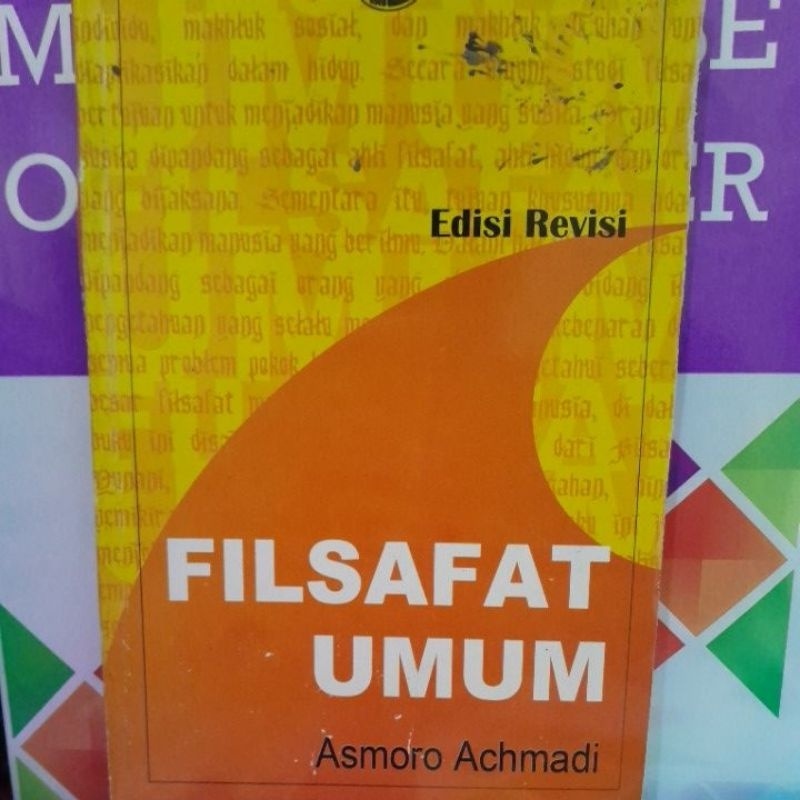 

filsafat umum edisi revisi asmoro achmadi