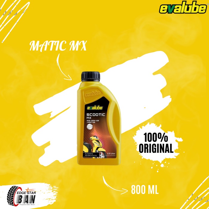 OLI EVALUBE MATIC MX 20W/50-OLI MESIN EVALUBE MATIC MX 800ml