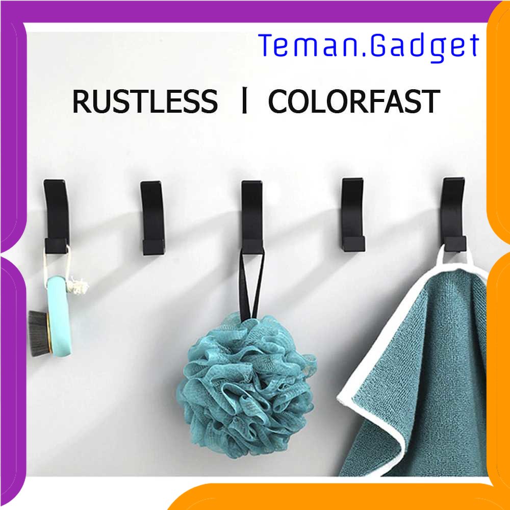 TG - ART CRMBO Gantungan Dinding Kapstok Hook Hanger Aluminium 5 PCS - CR306