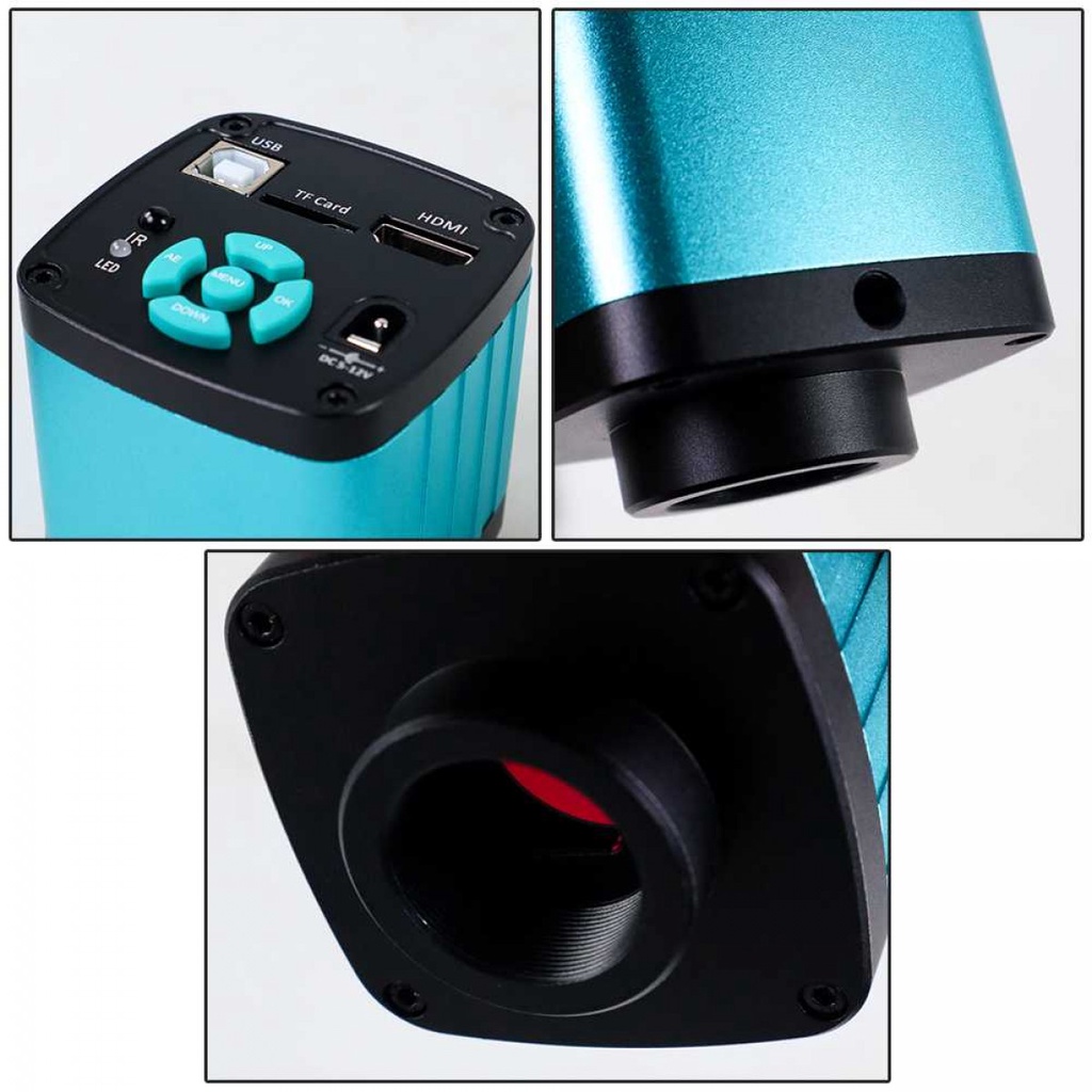 Kamera Mikroskop Industrial Digital 48MP 1080P 130X Magnification