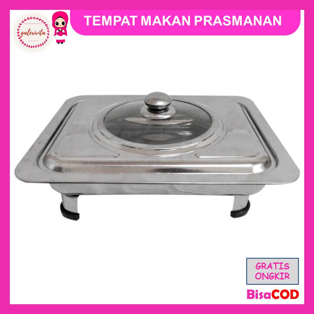 Tempat Makan Prasmanan Fast Food Dish Stainless Steel