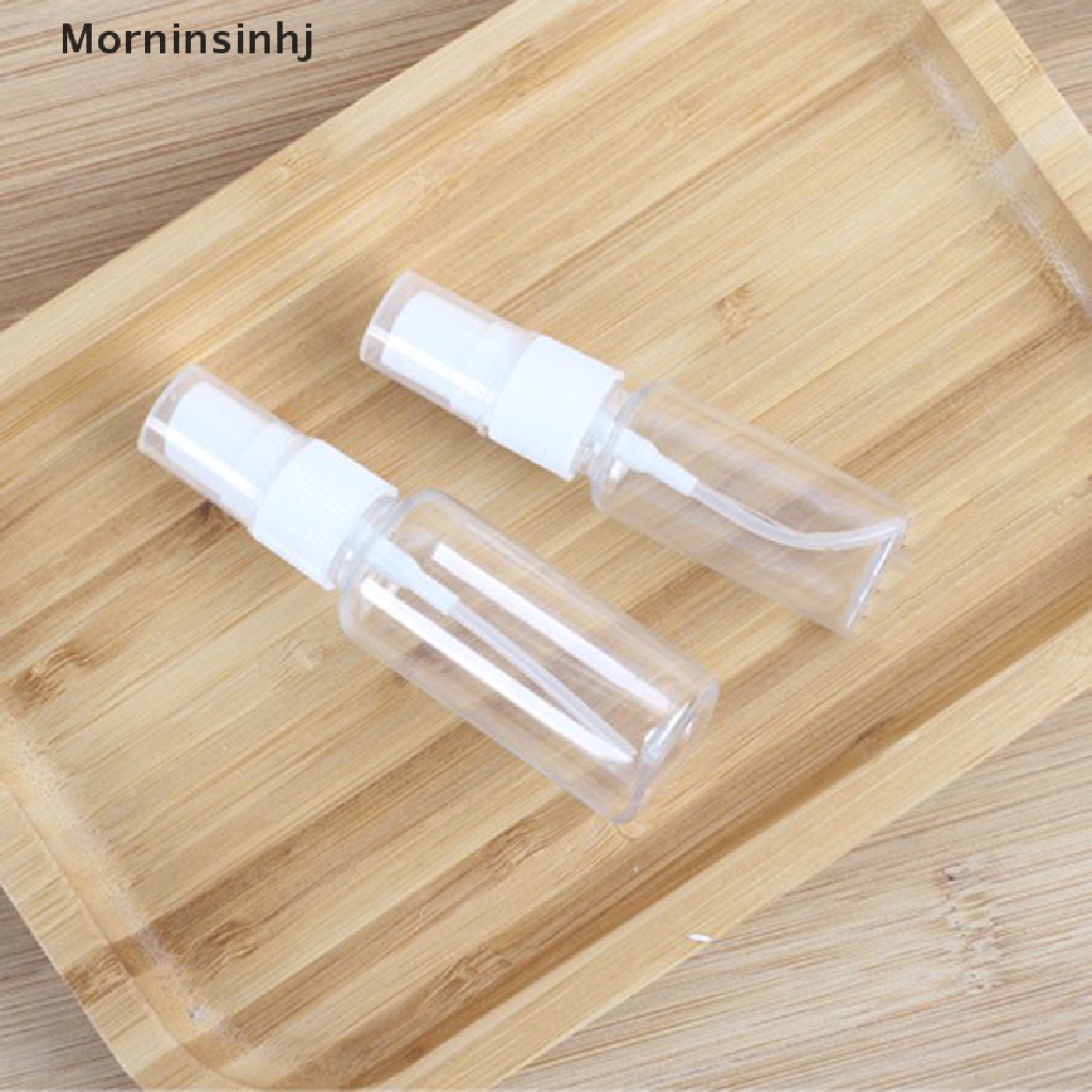 Mornin Botol Kosong Plastik Transparan Portabel Liquid Mini Bottle id