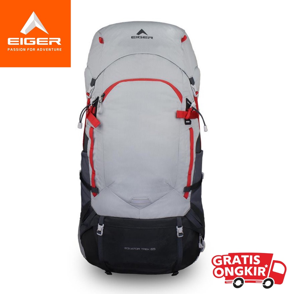 CARRIER EIGER EQUATOR TREK 65L TAS GUNUNG