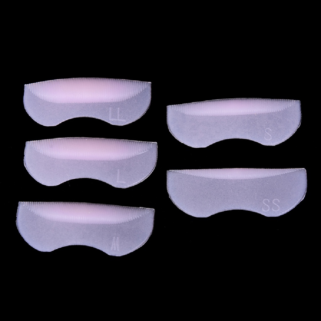 // Lebaran// 10pcs silicone eyelash perming curling Pengeriting Bulu Mata Palsu Palsu Perisai pad **