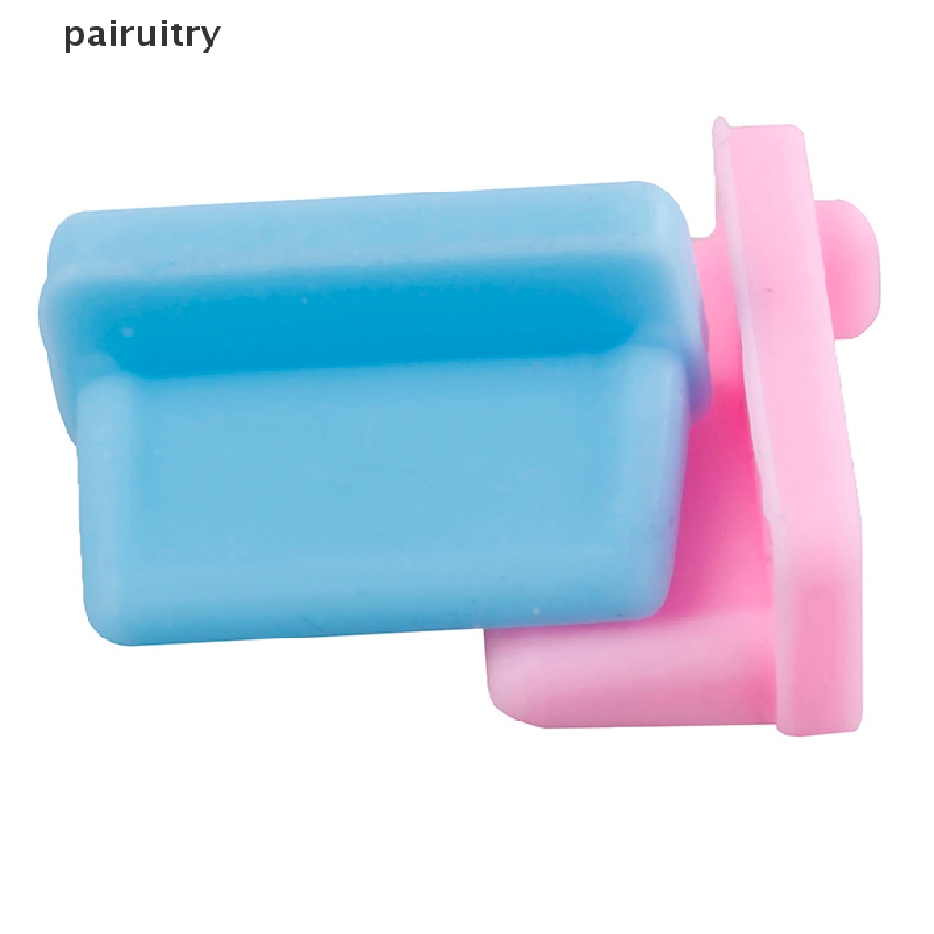 Prt 10pcs Topi Silikon usb anti Debu cover cap protector plug PRT