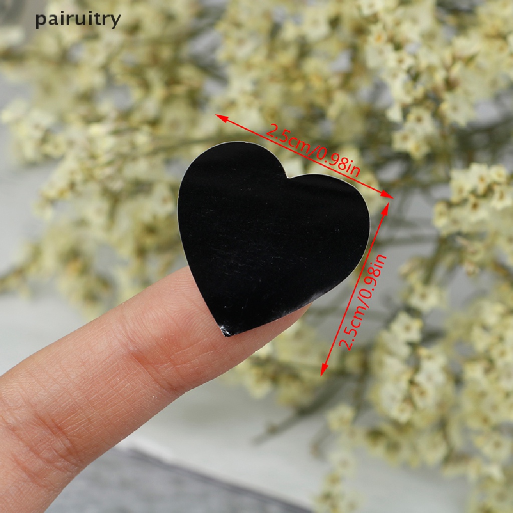 Prt 500Pcs/Roll Label Segel Bentuk Hati Love Paket Label Sticker mark PRT