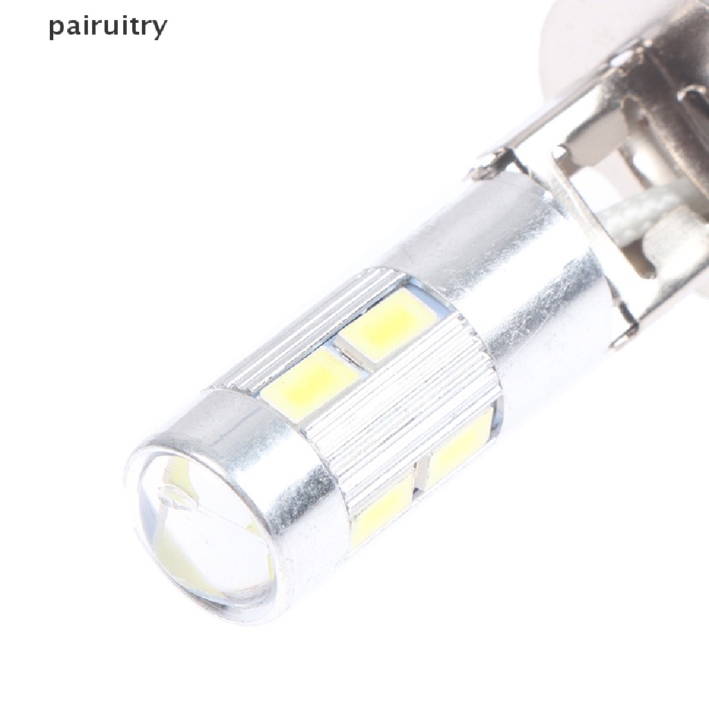 Prt 2Pcs H1 H3 12V 5630 6000K DC Lampu Mobil LED Auto Light Fog Light Car Headlight PRT