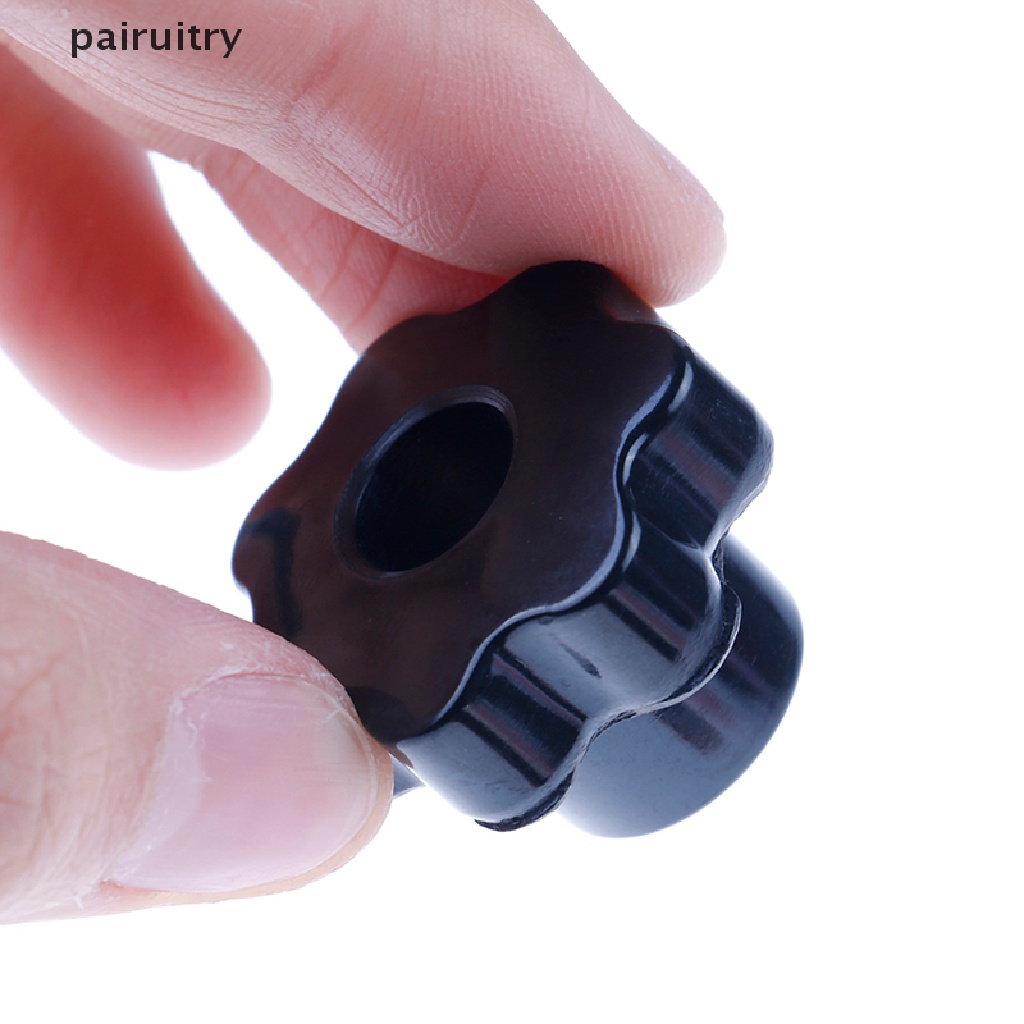 Prt Plastik M4/M5/M6/M8 female thread seven star shaped head Mur Jepit knob PRT