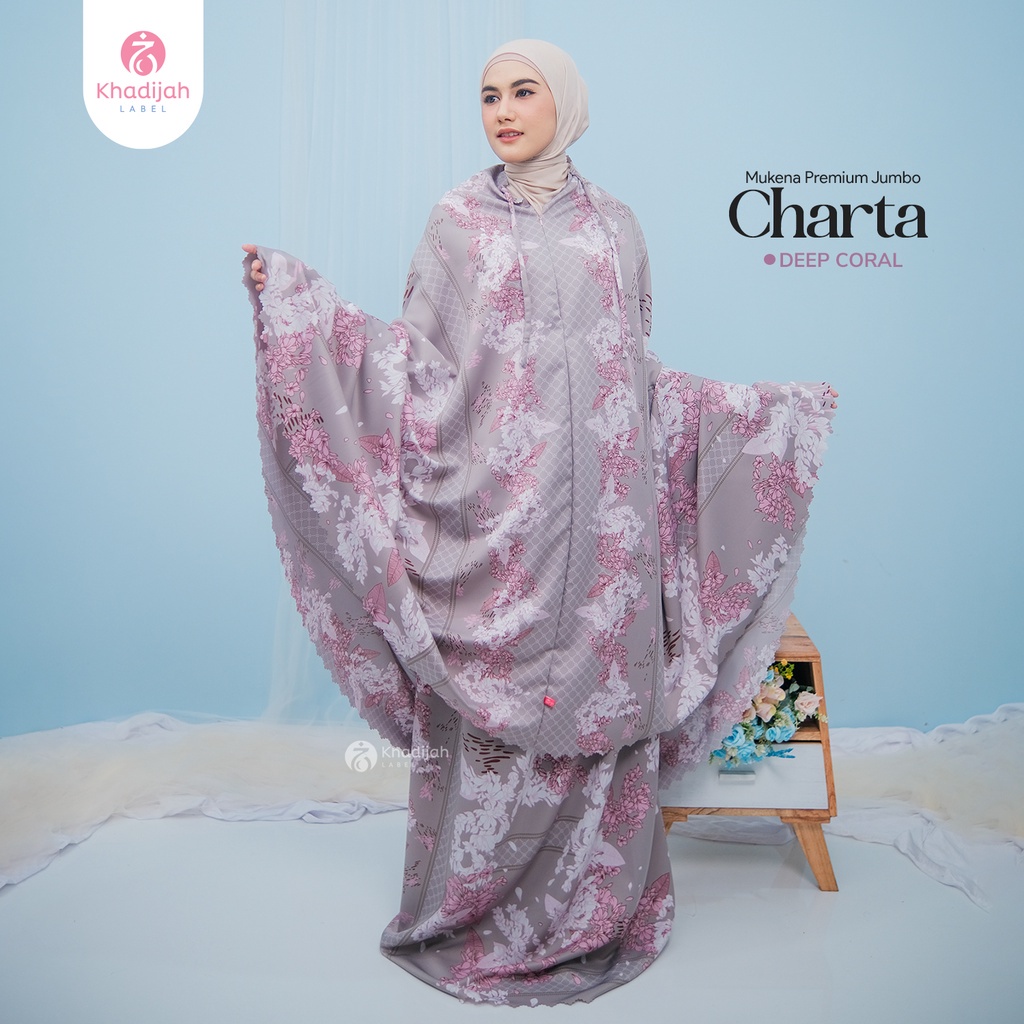 KhadijahLabel Mukena Seserahan Premium Hantaran Jumbo Mewah Charta
