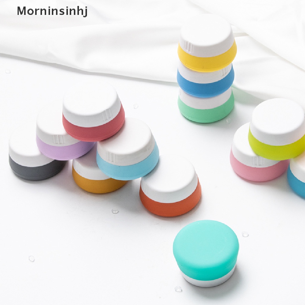 Mornin 20ml Toples Kosong Silikon Kosmetik Makeup Krim Wajah Lip Balm Wadah id