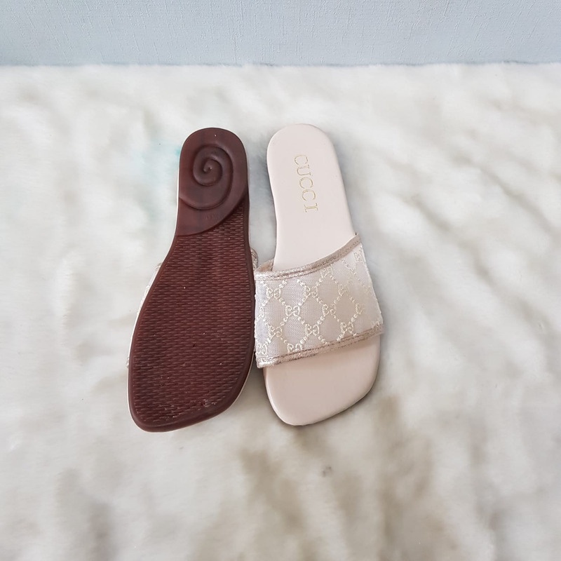 COD BAYAR DITEMPAT!!! 1028 Sandal Wanita Import Mesh / SANDAL SENDAL SLIP IMPOR